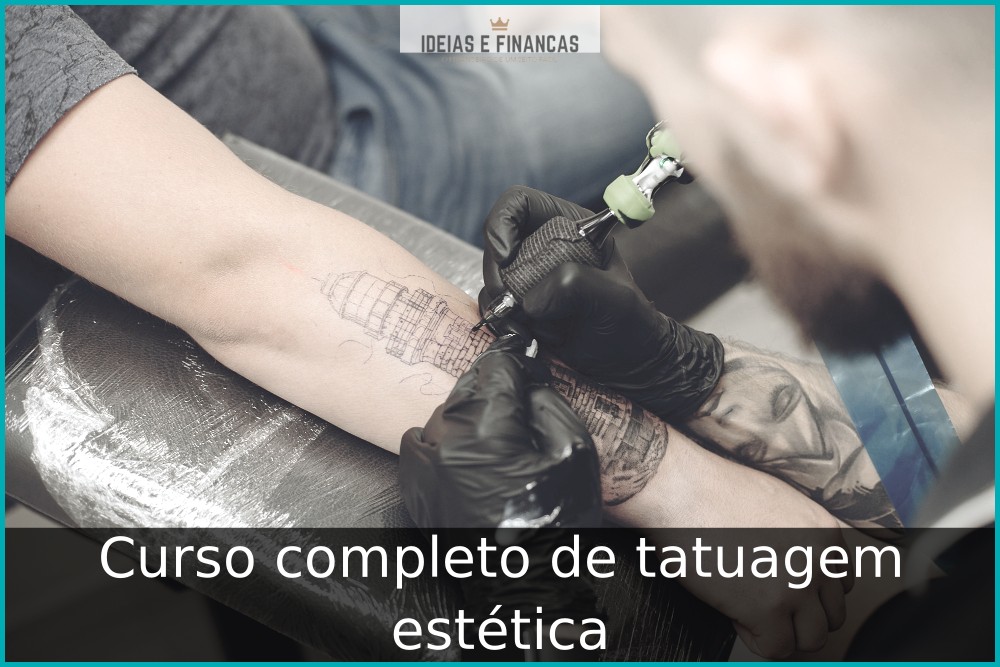 Curso completo de tatuagem estética