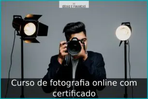 Curso de fotografia online com certificado