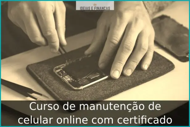 Curso de manutenção de celular online com certificado
