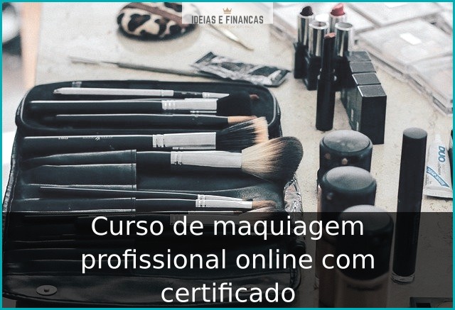 Curso de maquiagem profissional online com certificado