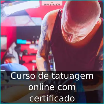 Curso de tatuagem online com certificado