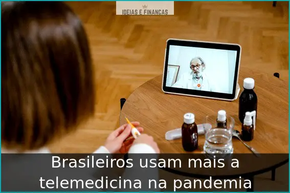 Brasileiros usam mais a telemedicina na pandemia Brasileiros usam mais a telemedicina na pandemia