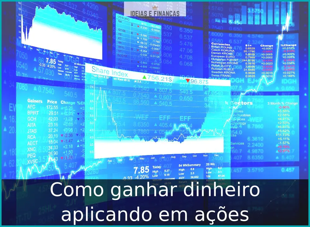 Como ganhar dinheiro aplicando em ações