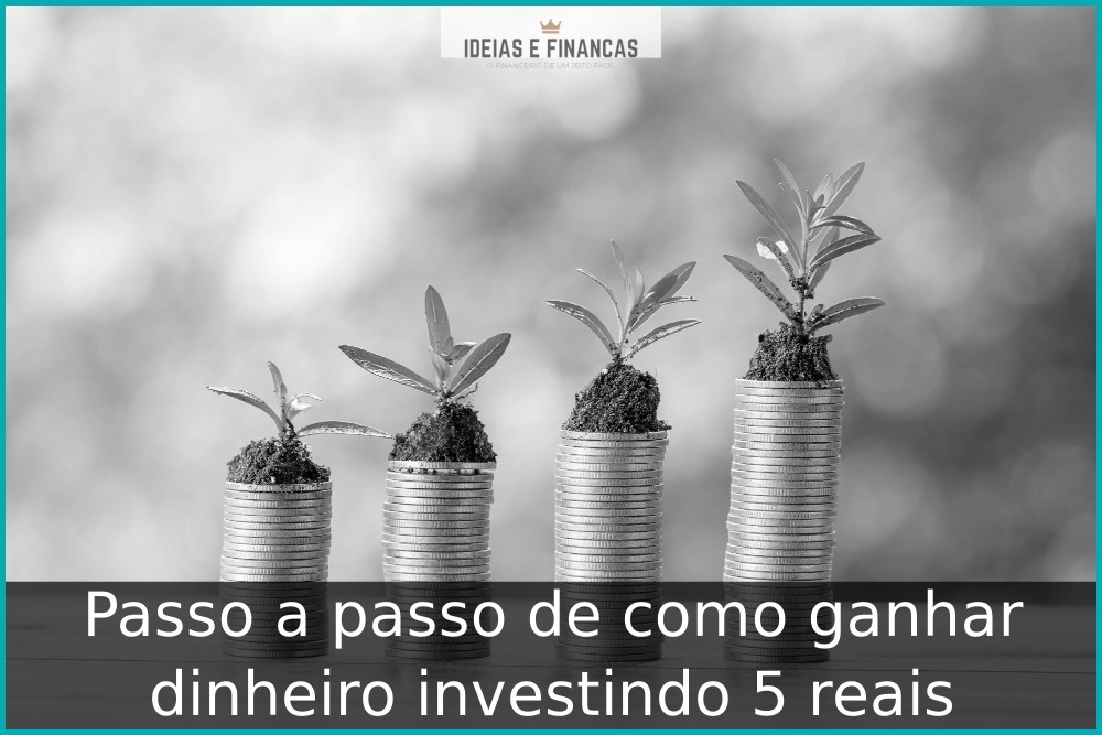 Como ganhar dinheiro investindo 5 reais?