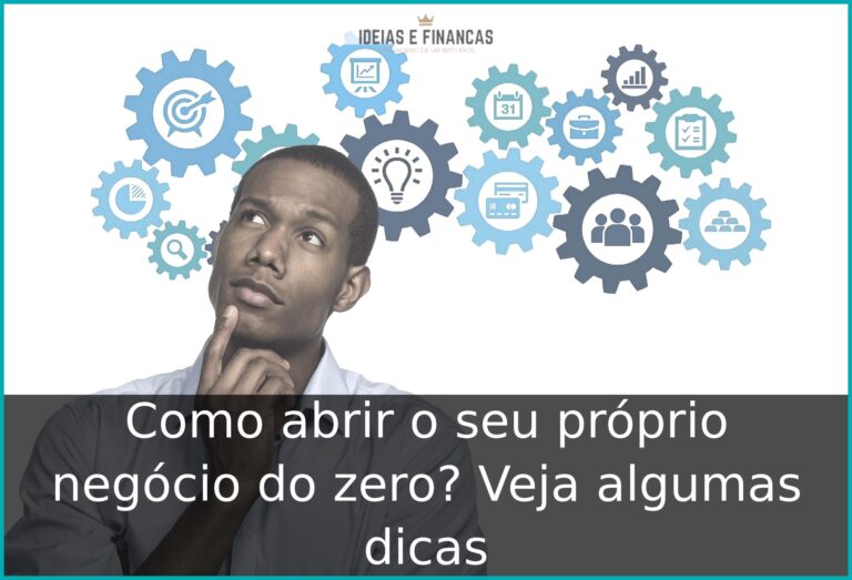 Como Abrir O Seu Pr Prio Neg Cio Do Zero Veja Algumas Dicas