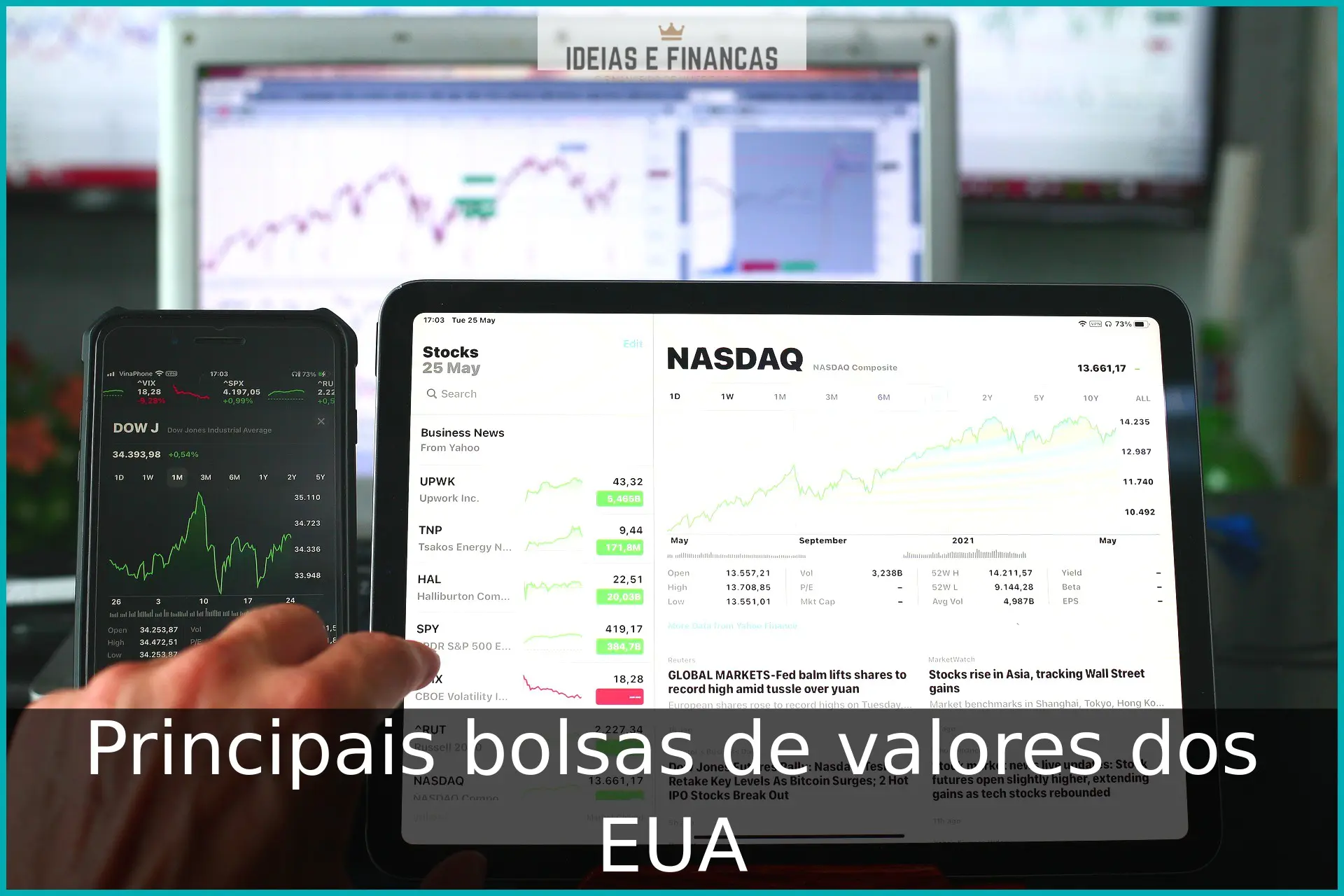 Principais bolsas de valores dos EUA Principais bolsas de valores dos EUA