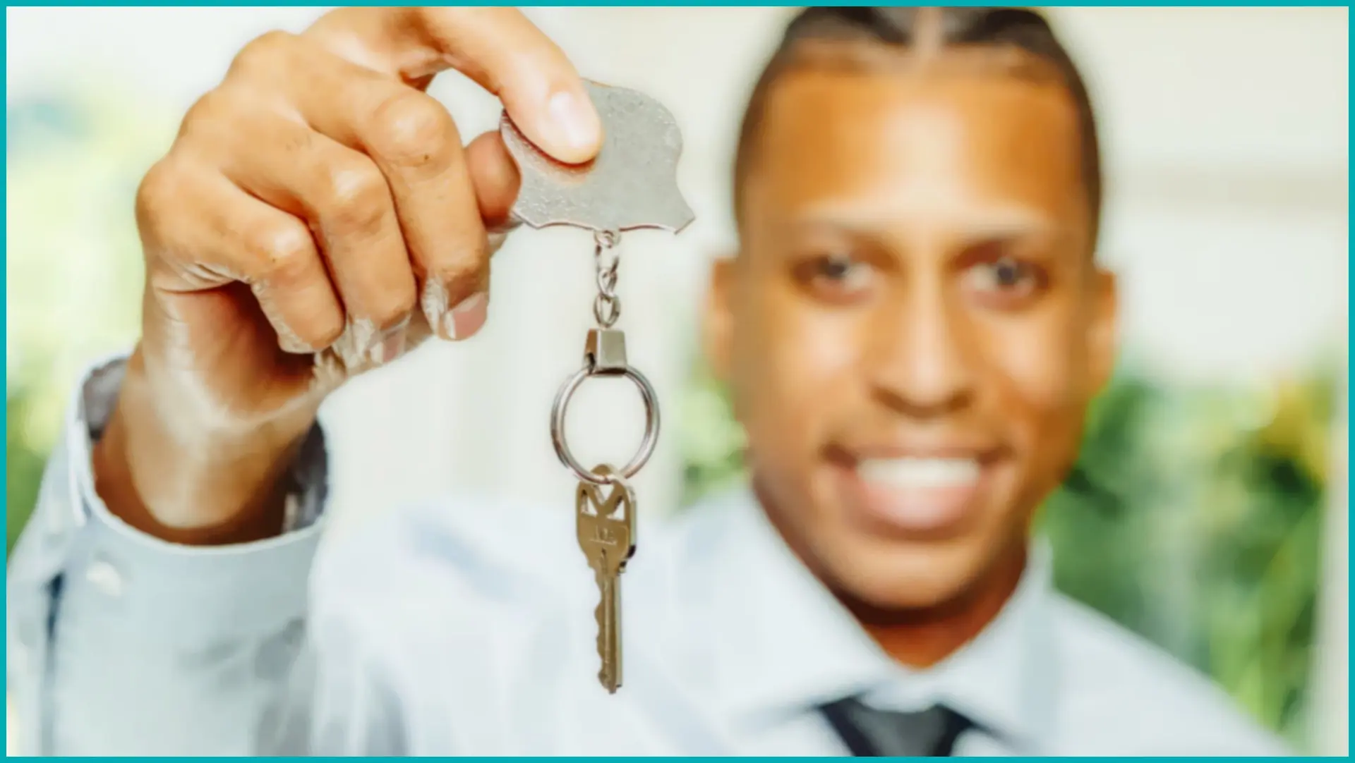 Homeme comprando uma casa com financiamento com zero de entrada