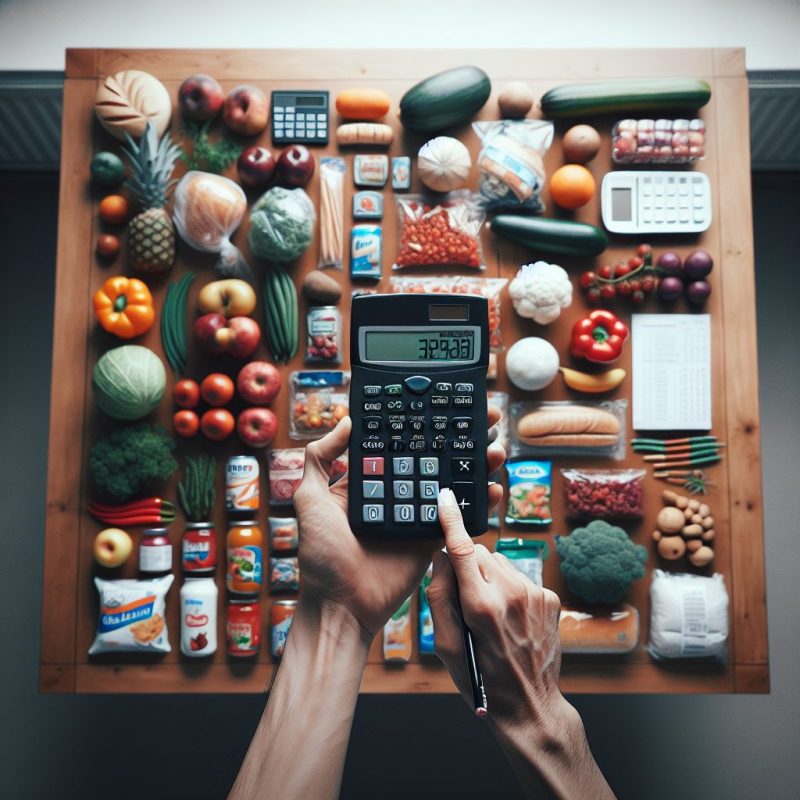Como calcular preço de venda de um produto alimentício